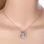 EVER FAITH 925 Sterling Silver Cubic Zirconia Elegant Horseshoe Pendant Necklace Chain Italty Clear EVER FAITH 925 Sterling Silver Cubic Zirconia Elegant Horseshoe Pendant Necklace Chain Italty Clear