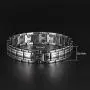 Titanium Magnetic Bracelet,Magnetic Therapy Titanium Magnetic Bracelet for Pain Relief Magnetic Bracelet Men (Silver) Titanium Magnetic Bracelet,Magnetic Therapy Titanium Magnetic Bracelet for Pain Relief Magnetic Bracelet Men (Silver)