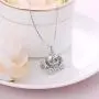925 Sterling Silver Pumpkin Carriage Pendant Necklace,Bracelet