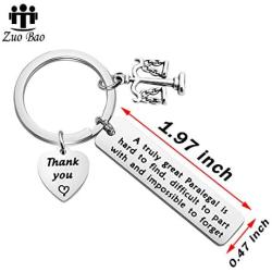 Zuo Bao Scales of Justice Keychain Paralegal Gift Legal Assistant Gift A Truly Great Paralegal is Hard to Find Difficult to Part with Legal Secretary Gift