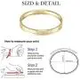 WISTIC Gold CZ Bangle Bracelets for Women Love Friendship Stainless Steel Bangle with Sparkling Crystal Oval Bangle Jewelry WISTIC Gold CZ Bangle Bracelets for Women Love Friendship Stainless Steel Bangle with Sparkling Crystal Oval Bangle Jewelry