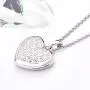 JO WISDOM Flower of Life Necklace,925 Sterling Silver Family Coin Pendant Necklace