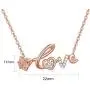 TANGPOET Heart Necklace for Women 18k Rose Gold Plated Infinity Love S925 Sterling Silver Cubic Zirconia Pendant Jewelry Gift for Teens Wife Couple TANGPOET Heart Necklace for Women 18k Rose Gold Plated Infinity Love S925 Sterling Silver Cubic Zirconia Pendant Jewelry Gift for Teens Wife Couple