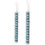 Turquoise Earrings 925 Sterling Silver & Genuine Turquoise (Choose Color)