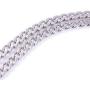 RJLPKE Mens Sliver Padlock Necklace - Stainless Steel Necklace Mens/Punk Handmade Necklace/Mens Best Gift/Best Gift for Friends Selling Point