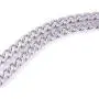RJLPKE Mens Sliver Padlock Necklace - Stainless Steel Necklace Mens/Punk Handmade Necklace/Mens Best Gift/Best Gift for Friends Selling Point