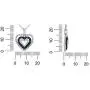 Triple Heart Pendant for Girls in 925 Sterling Silver Real Diamond Necklace for Women (I-J Color, I2-I3 Clarity) Treated Blue Diamonds Jewelry by Pipa Bella Triple Heart Pendant for Girls in 925 Sterling Silver Real Diamond Necklace for Women (I-J Color, I2-I3 Clarity) Treated Blue Diamonds Jewelry by Pipa Bella