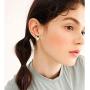 Cute Cartoon Asymmetrical Astronaut Stud Earrings Novelty Space Earrings Spaceman Star Earing Fashion Jewelry for Women Girls