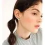 Cute Cartoon Asymmetrical Astronaut Stud Earrings Novelty Space Earrings Spaceman Star Earing Fashion Jewelry for Women Girls