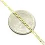 14K Solid Gold 2mm Figaro 2 + 1 Link Chain Necklace, 16'' - 30'' 14K Solid Gold 2mm Figaro 2 + 1 Link Chain Necklace, 16'' - 30''