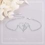 Cross Bracelet for Women Infinity Bracelets Infinity Love Heart Bracelets 925 Sterling Silver Faith Hope Bracelet with Dainty Chain 7’’ Inspiration Jewelry Gift for Women Girlfriend Teen Valentine