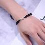 Finrezio 8Pcs Infinity Couple Braided Handcrafted Bracelets Friendship Women Mens 8 Infinity Bracelets Jewelry for Lover Girlfriends Link Strentch Bracelets Adjustable