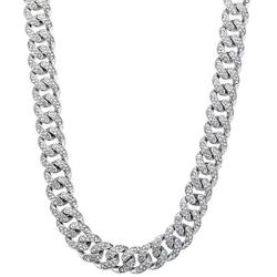 kelistom Gold Chain for Men Women Iced Out, Hip-hop Real 18K Gold/Platinum Plated CZ Fully Iced-Out Miami Cuban Necklace Bracelet Punk Jewelry