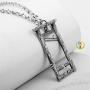 Guillotine Pendant Necklace for Men Women French Revolution Pendant Vintage Jewelry