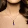 Santuzza Tulip Pendants 925 Sterling Silver Flower Handmade Enamel Jewelry for Women (Purple, Red) Santuzza Tulip Pendants 925 Sterling Silver Flower Handmade Enamel Jewelry for Women (Purple, Red)