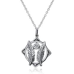 YFN Sterling Silver Godspeed Friendship Pendant Necklace Best Friends Necklace Gifts Feather Jewelry for Women 18''