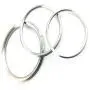 DevDeep (Family Pack Set of 3) Punjabi/Sikh Steel Kada/Kara Men/Women/Kid Internal Dia 6.7CM,6CM & 3.5