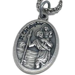 Saint Christopher Necklace By Devo Wears