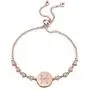 ENSIANTH Rose Gold Zodiac Sign Adjustable Bracelet Birthday Gift for Women Girls