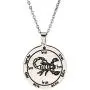 VASSAGO Stainless Steel Key of Solomon Seal Fifth Pentacle of Mars Pendant Necklace Talisman Engraved Round Charm Amulet Necklaces Jewelry for Men Women Teens VASSAGO Stainless Steel Key of Solomon Seal Fifth Pentacle of Mars Pendant Necklace Talisman Engraved Round Charm Amulet Necklaces Jewelry for Men Women Teens