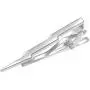 Yoursfs Lightning Bolt Tie Clip for Men Tone Birthday Gift for Boyfriend Flash tie Clip for Boy