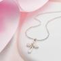 Molly Brown London Sterling Silver First Holy Communion Freshwater Pearl Cross Girls Necklace - Ideal Baptism Gift