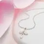 Molly Brown London Sterling Silver First Holy Communion Freshwater Pearl Cross Girls Necklace - Ideal Baptism Gift Molly Brown London Sterling Silver First Holy Communion Freshwater Pearl Cross Girls Necklace - Ideal Baptism Gift