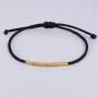Dainty Tibet Bracelet with Copper Beads Handmade Tibetan Braided Cotton Copper Beads Bracelet Adjustable String Lucky Colorful Rope Bracelet for Teen Girls Jewelry