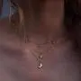 Victray Boho Moon Necklaces Beach Pendant Choker Necklace Chain Fashion Jewelry for Women and Girls Victray Boho Moon Necklaces Beach Pendant Choker Necklace Chain Fashion Jewelry for Women and Girls