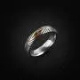 HZMAN 5mm Vintage Stainless Steel Silver Gold Plated Wedding Engagement Rings Ruby Anniversary Promise Rings HZMAN 5mm Vintage Stainless Steel Silver Gold Plated Wedding Engagement Rings Ruby Anniversary Promise Rings