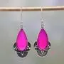 NOVICA Chalcedony .925 Sterling Silver Dangle Earrings Royal Radiance NOVICA Chalcedony .925 Sterling Silver Dangle Earrings Royal Radiance