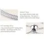 Authentic Bolenvi 925 Sterling Silver Adjustable Size Clip On/Off Bracelet compatible with Pandora Beads Charms Authentic Bolenvi 925 Sterling Silver Adjustable Size Clip On/Off Bracelet compatible with Pandora Beads Charms