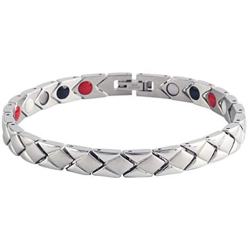 Women Bracelet Stainless Steel Silver Mothers Day Gift