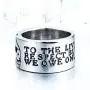 ZMY Home Genuine Stainless Steel Ring for Men Fashion Punk Rock Promise Circle Skull Rings