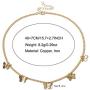 GVUSMIL Butterfly Necklace for Women Girls Y Pendant Choker Chain Necklace Charm Jewelry Gift for Her