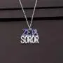 Sorority Zeta Soror Necklace 1920 Greek Sorority Jewelry Gift Sorority Zeta Soror Necklace 1920 Greek Sorority Jewelry Gift