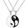 S925 Sterling Silver Best Friend Necklaces Heart 2 Piece Gifts Women Teen Girls Friendship BFF Pendant Necklace Set S925 Sterling Silver Best Friend Necklaces Heart 2 Piece Gifts Women Teen Girls Friendship BFF Pendant Necklace Set