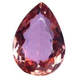 Faceted Color Changing Alexandrite 48.50 Ct. Perfect Pear Cut Loose Gemstone for Jewelry Making