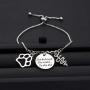 BLEOUK Veterinarian Bracelet for Women Vet Tech Gift Veterinarian Graduation Gift Inspirational Gift for Veterinarian