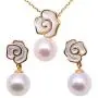 JYX Pearl Pendant 18K Gold Luxurious 8-8.5mm White Japanese Akoya Pearl Seawater Cultured Pearl Pendant Necklace JYX Pearl Pendant 18K Gold Luxurious 8-8.5mm White Japanese Akoya Pearl Seawater Cultured Pearl Pendant Necklace