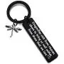 EIGSO Memorial Keychain Dragonflies Bracelet Dragonflies Visit from Heaven Sympathy Gifts for Loss of Loved One Remembering Jewelry