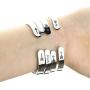Joycuff Inspirational Mantra Cuff Bracelets for Women Silver Funny Encouragement Motivational Gifts for Her Best Friend Friendship Sister Mother Daughter