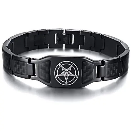 XUANPAI Stainless Steel Wristband ID Cross Bracelet Prayer Jewelry for Men Boys,Adjustable XUANPAI Stainless Steel Wristband ID Cross Bracelet Prayer Jewelry for Men Boys,Adjustable