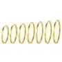 Stainless Steel Rings Set, Womens Plain Band Knuckle Stacking Midi Rings Comfort Fit, Silver/Gold/Rose Gold/Black Tone, Multi Size #4-#12