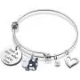 Funny Cow Gift Just A Girl Who Loves Cow Keychain Bracelet Cow Jewelry Cow Lover Gifts