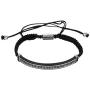 Imperial Crown King 18K Gold CZ Beads Bracelet Luxury Charm Fashion Bangle for Men Women