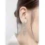 SELOVO Long Chandelier Tassel Dangle Earrings Party Jewelry Clear Austrian Crystal SELOVO Long Chandelier Tassel Dangle Earrings Party Jewelry Clear Austrian Crystal