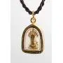 Weekday Birthday Buddha Golden Thai Amulet Pendant