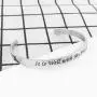 TOGON Sympathy Gift It is Well with My Soul Cuff Bracelet Inspirational Bereavement Gift Faith Jewelry Scripture Bracelet Religious Gift