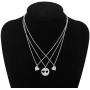 SEIRAA Mother Daughters Necklace Set Mom Daughter Heart Jewelry Gift for Mom
